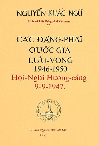 Các Đảng Phái Quốc Gia Lưu Vong 1946-1959