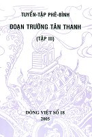 Dòng Việt số 18: 2005 – Tuyển tậ­p phê bình Đoạn Trường Tân Thanh (tậ­p 3)