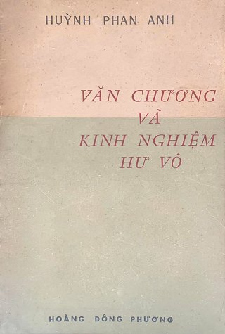 Văn Chương Và Kinh Nghiệm Hư Vô