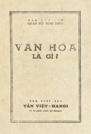 Văn Hóa Là gì