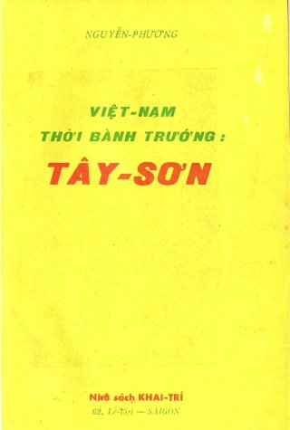 Việt Nam Thời Bành Trướng : Tây Sơn