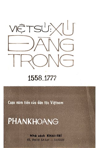 Việt Sử : Xứ Đàng Trong