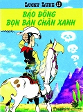 Lucky Luke 10 - Báo Đọng Bọn Bàn Chân Xanh